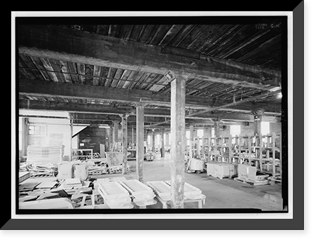 Historic Framed Print, Continental Gin Company, Prattville, Autauga County, AL - 58,  17-7/8" x 21-7/8"
