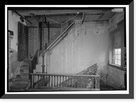 Historic Framed Print, Prattville Manufacturing Company, Number One, 242 South Court Street, Prattville, Autauga County, AL - 14,  17-7/8" x 21-7/8"