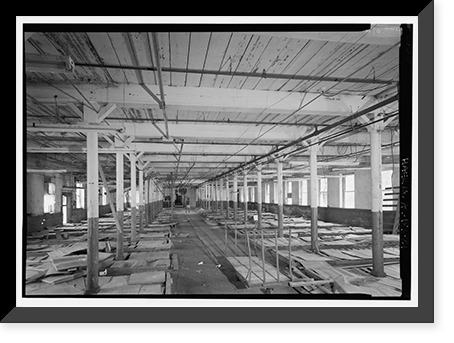 Historic Framed Print, Prattville Manufacturing Company, Number One, 242 South Court Street, Prattville, Autauga County, AL - 24,  17-7/8" x 21-7/8"