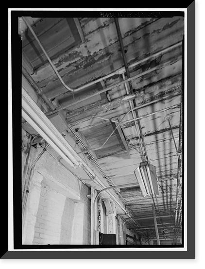 Historic Framed Print, Prattville Manufacturing Company, Number One, 242 South Court Street, Prattville, Autauga County, AL - 25,  17-7/8" x 21-7/8"