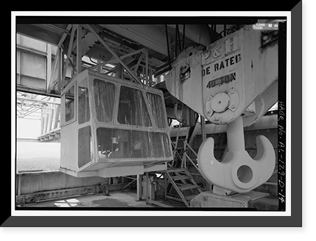 Historic Framed Print, Marshall Space Flight Center, Saturn Propulsion & Structural Test Facility, East Test Area, Huntsville vicinity, Madison County, AL - 8,  17-7/8" x 21-7/8"