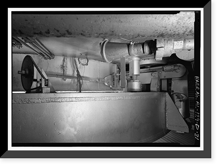 Historic Framed Print, Marshall Space Flight Center, Saturn Propulsion & Structural Test Facility, East Test Area, Huntsville vicinity, Madison County, AL - 15,  17-7/8" x 21-7/8"