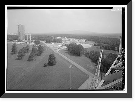 Historic Framed Print, Marshall Space Flight Center, East Test Area, Dodd Road, Huntsville vicinity, Madison County, AL - 3,  17-7/8" x 21-7/8"