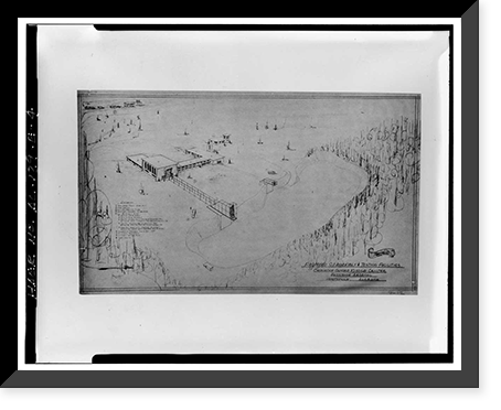 Historic Framed Print, Marshall Space Flight Center, East Test Area, Dodd Road, Huntsville vicinity, Madison County, AL - 4,  17-7/8" x 21-7/8"