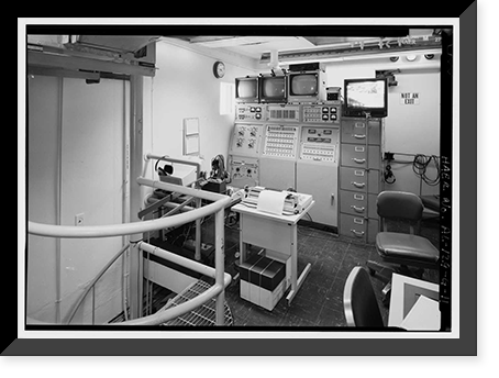 Historic Framed Print, Marshall Space Flight Center, East Test Area, Cold Calibration Test Stand, Huntsville vicinity, Madison County, AL - 11,  17-7/8" x 21-7/8"