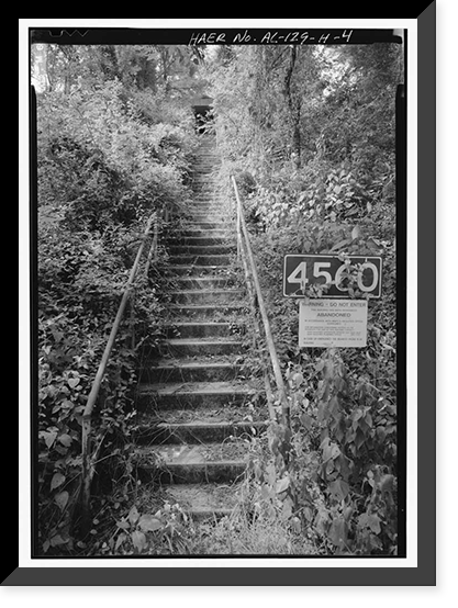 Historic Framed Print, Marshall Space Flight Center, East Test Area, Power Plant Test Stand, Huntsville vicinity, Madison County, AL - 4,  17-7/8" x 21-7/8"
