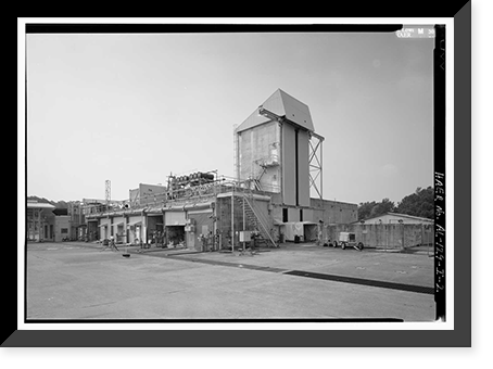 Historic Framed Print, Marshall Space Flight Center, East Test Area, Components Test Laboratory, Huntsville vicinity, Madison County, AL - 2,  17-7/8" x 21-7/8"