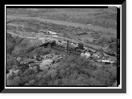 Historic Framed Print, Empire Coke Plant, Holt Road, Holt, Tuscaloosa County, AL - 5,  17-7/8" x 21-7/8"