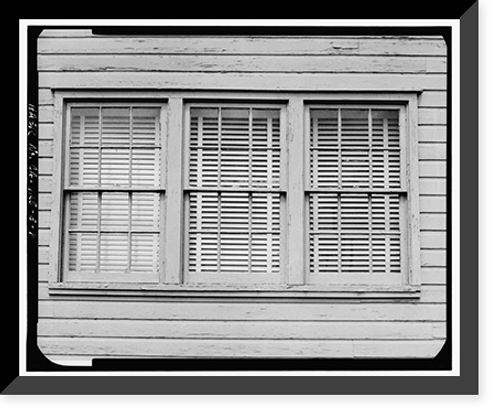 Historic Framed Print, Oakland Army Base, Printing Plant, Attu & Baku Streets, Oakland, Alameda County, CA - 6,  17-7/8" x 21-7/8"