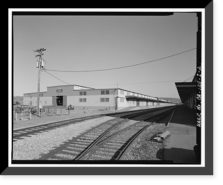 Oakland Army Base, Warehouse Type, Tobruk Street, between Warehouse Road & Fifteenth, Oakland, Alameda County, CA - 2, Vintage Print