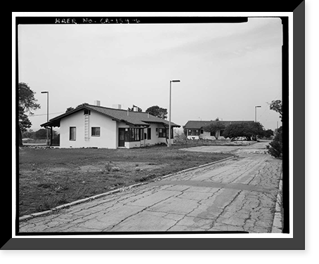 Historic Framed Print, Chollas Heights Naval Radio Transmitting Facility, 6410 Zero Road, San Diego, San Diego County, CA - 6,  17-7/8" x 21-7/8"