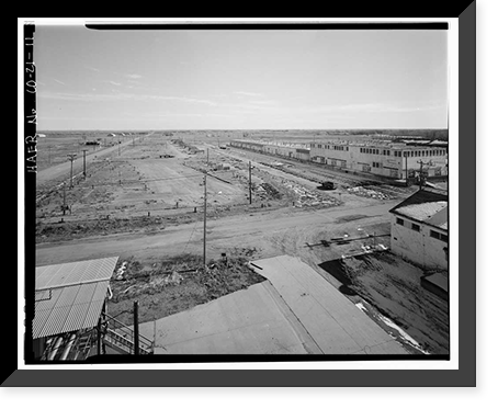 Historic Framed Print, Rocky Mountain Arsenal, Bounded by Ninety-sixth Avenue & Fifty-sixth Avenu, Commerce City, Adams County, CO - 10,  17-7/8" x 21-7/8"