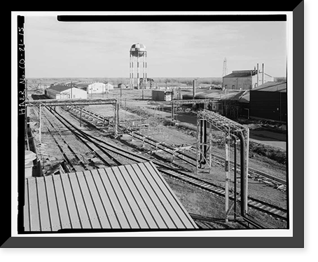 Historic Framed Print, Rocky Mountain Arsenal, Bounded by Ninety-sixth Avenue & Fifty-sixth Avenu, Commerce City, Adams County, CO - 14,  17-7/8" x 21-7/8"