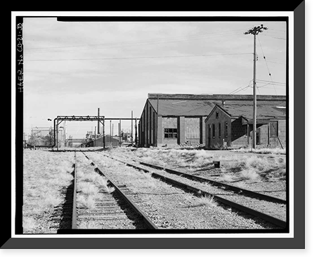 Historic Framed Print, Rocky Mountain Arsenal, Bounded by Ninety-sixth Avenue & Fifty-sixth Avenu, Commerce City, Adams County, CO - 31,  17-7/8" x 21-7/8"