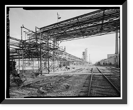 Historic Framed Print, Rocky Mountain Arsenal, Bounded by Ninety-sixth Avenue & Fifty-sixth Avenu, Commerce City, Adams County, CO - 46,  17-7/8" x 21-7/8"
