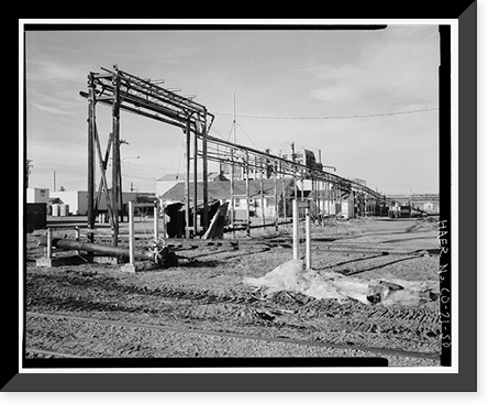 Historic Framed Print, Rocky Mountain Arsenal, Bounded by Ninety-sixth Avenue & Fifty-sixth Avenu, Commerce City, Adams County, CO - 47,  17-7/8" x 21-7/8"