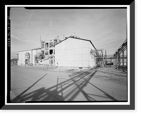 Historic Framed Print, Rocky Mountain Arsenal, Bounded by Ninety-sixth Avenue & Fifty-sixth Avenu, Commerce City, Adams County, CO - 54,  17-7/8" x 21-7/8"