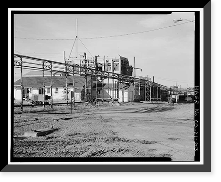 Historic Framed Print, Rocky Mountain Arsenal, Bounded by Ninety-sixth Avenue & Fifty-sixth Avenu, Commerce City, Adams County, CO - 60,  17-7/8" x 21-7/8"