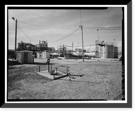 Historic Framed Print, Rocky Mountain Arsenal, Bounded by Ninety-sixth Avenue & Fifty-sixth Avenu, Commerce City, Adams County, CO - 67,  17-7/8" x 21-7/8"
