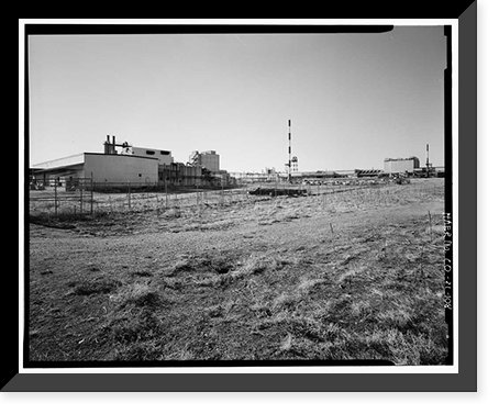 Historic Framed Print, Rocky Mountain Arsenal, Bounded by Ninety-sixth Avenue & Fifty-sixth Avenu, Commerce City, Adams County, CO - 105,  17-7/8" x 21-7/8"