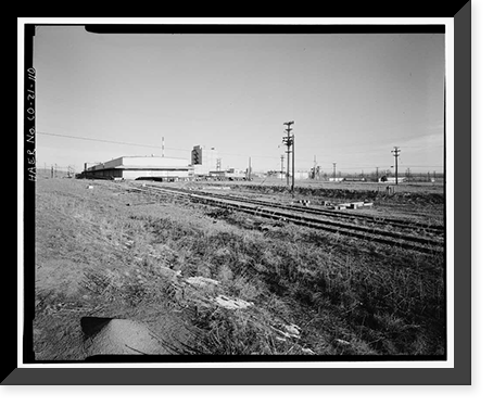 Historic Framed Print, Rocky Mountain Arsenal, Bounded by Ninety-sixth Avenue & Fifty-sixth Avenu, Commerce City, Adams County, CO - 107,  17-7/8" x 21-7/8"