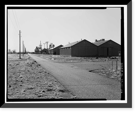 Historic Framed Print, Rocky Mountain Arsenal, Bounded by Ninety-sixth Avenue & Fifty-sixth Avenu, Commerce City, Adams County, CO - 113,  17-7/8" x 21-7/8"