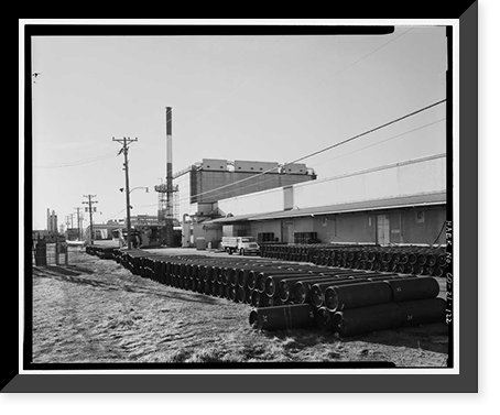 Historic Framed Print, Rocky Mountain Arsenal, Bounded by Ninety-sixth Avenue & Fifty-sixth Avenu, Commerce City, Adams County, CO - 119,  17-7/8" x 21-7/8"