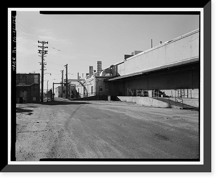 Historic Framed Print, Rocky Mountain Arsenal, Bounded by Ninety-sixth Avenue & Fifty-sixth Avenu, Commerce City, Adams County, CO - 121,  17-7/8" x 21-7/8"