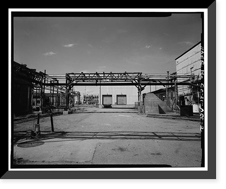 Historic Framed Print, Rocky Mountain Arsenal, Crude Mustard & Aldrin Manufacturing, 1200 feet South of December Seventh Avenue; 600 fe, Commerce City, Adams County, CO - 2,  17-7/8" x 21-7/8"
