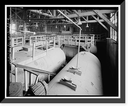 Historic Framed Print, Rocky Mountain Arsenal, Crude Mustard & Aldrin Manufacturing, 1200 feet South of December Seventh Avenue; 600 fe, Commerce City, Adams County, CO - 8,  17-7/8" x 21-7/8"