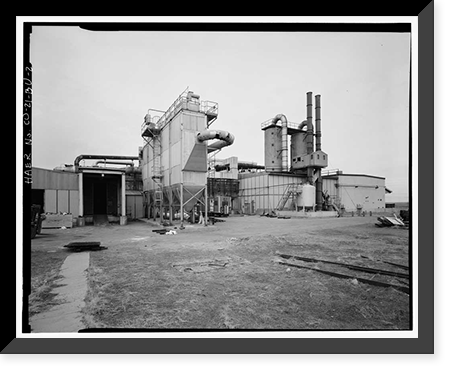 Historic Framed Print, Rocky Mountain Arsenal, Thaw House-Distilled Mustard Drum Disposal, 410 feet South of December Seventh Avenue; 1640 fe, Commerce City, Adams County, CO - 2,  17-7/8" x 21-7/8"