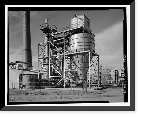 Historic Framed Print, Rocky Mountain Arsenal, Thaw House-Distilled Mustard Drum Disposal, 410 feet South of December Seventh Avenue; 1640 fe, Commerce City, Adams County, CO - 3,  17-7/8" x 21-7/8"