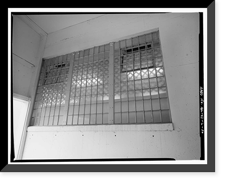 Historic Framed Print, Kodiak Naval Operating Base, General Storehouse, U.S. Coast Guard Station, Kodiak, Kodiak Island Borough, AK - 10,  17-7/8" x 21-7/8"
