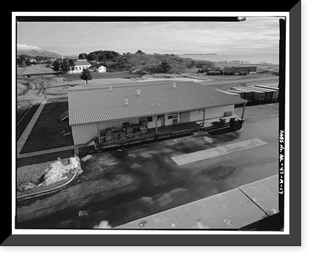 Historic Framed Print, Kodiak Naval Operating Base, Commissary & Cold Storage, U.S. Coast Guard Station, Kodiak, Kodiak Island Borough, AK - 17,  17-7/8" x 21-7/8"
