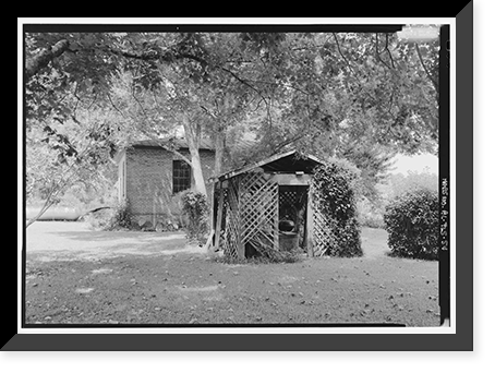 Historic Framed Print, Kenworthy Hall, State Highway 14 (Greensboro Road), Marion, Perry County, AL - 29,  17-7/8" x 21-7/8"