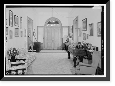 Historic Framed Print, Kenworthy Hall, State Highway 14 (Greensboro Road), Marion, Perry County, AL - 33,  17-7/8" x 21-7/8"