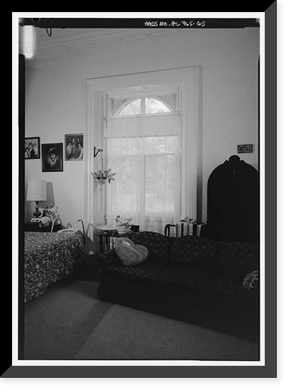 Historic Framed Print, Kenworthy Hall, State Highway 14 (Greensboro Road), Marion, Perry County, AL - 40,  17-7/8" x 21-7/8"