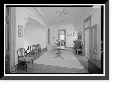 Historic Framed Print, Kenworthy Hall, State Highway 14 (Greensboro Road), Marion, Perry County, AL - 45,  17-7/8" x 21-7/8"