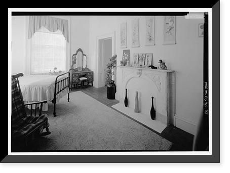 Historic Framed Print, Kenworthy Hall, State Highway 14 (Greensboro Road), Marion, Perry County, AL - 48,  17-7/8" x 21-7/8"