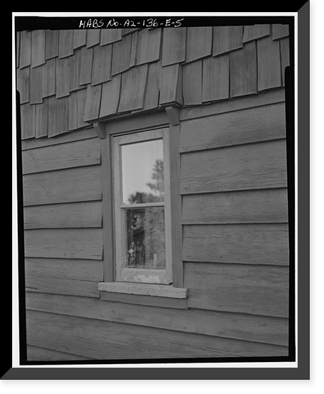 Historic Framed Print, Bright Angel Lodge, Cabin No. 6174-6177, Grand Canyon Village, South Rim, Grand Canyon National Park, Coconino County, AZ - 5,  17-7/8" x 21-7/8"