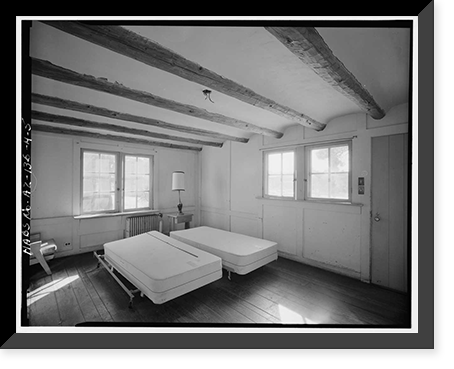 Historic Framed Print, Bright Angel Lodge, Cabin No. 6179-6182, Grand Canyon Village, South Rim, Grand Canyon National Park, Coconino County, AZ - 5,  17-7/8" x 21-7/8"