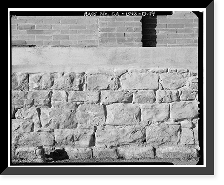 Historic Framed Print, Mare Island Naval Shipyard, Smithery, California Avenue, west side at California Avenue, Vallejo, Solano County, CA - 12,  17-7/8" x 21-7/8"