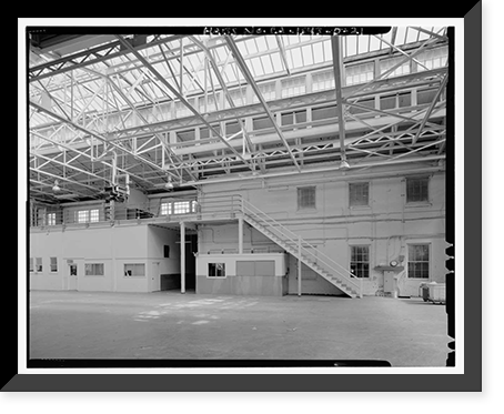 Historic Framed Print, Mare Island Naval Shipyard, Smithery, California Avenue, west side at California Avenue, Vallejo, Solano County, CA - 19,  17-7/8" x 21-7/8"