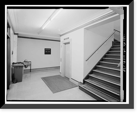 Historic Framed Print, Los Angeles City Hall, 200 North Spring Street, Los Angeles, Los Angeles County, CA - 162,  17-7/8" x 21-7/8"