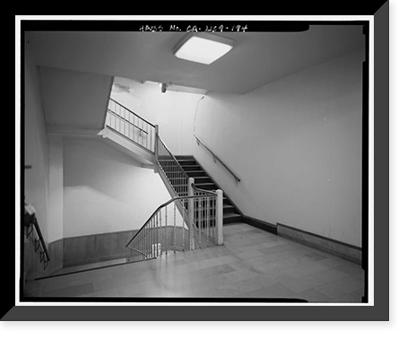 Historic Framed Print, Los Angeles City Hall, 200 North Spring Street, Los Angeles, Los Angeles County, CA - 178,  17-7/8" x 21-7/8"