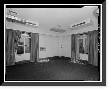 Historic Framed Print, Los Angeles City Hall, 200 North Spring Street, Los Angeles, Los Angeles County, CA - 221,  17-7/8" x 21-7/8"