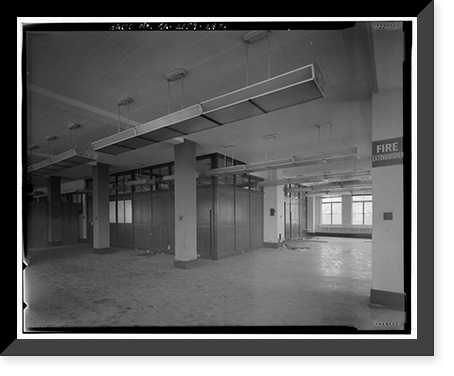 Historic Framed Print, Los Angeles City Hall, 200 North Spring Street, Los Angeles, Los Angeles County, CA - 226,  17-7/8" x 21-7/8"