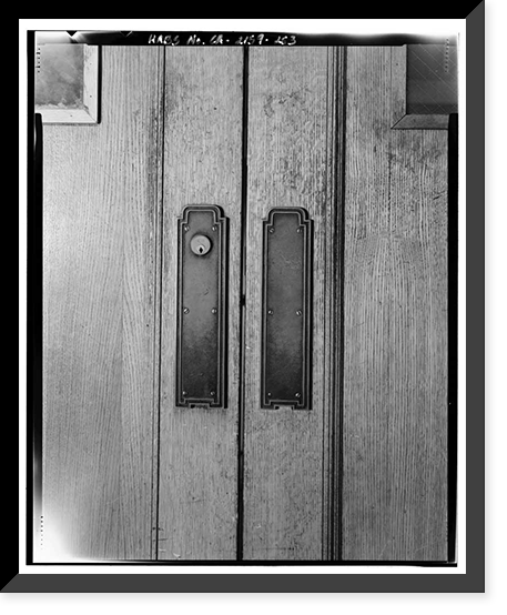 Historic Framed Print, Los Angeles City Hall, 200 North Spring Street, Los Angeles, Los Angeles County, CA - 237,  17-7/8" x 21-7/8"