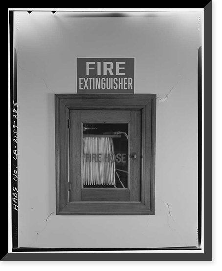 Historic Framed Print, Los Angeles City Hall, 200 North Spring Street, Los Angeles, Los Angeles County, CA - 269,  17-7/8" x 21-7/8"