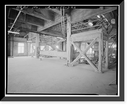 Historic Framed Print, Los Angeles City Hall, 200 North Spring Street, Los Angeles, Los Angeles County, CA - 306,  17-7/8" x 21-7/8"